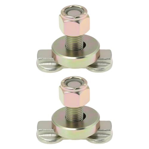 Be In Your Mind 2Pcs Airline Track Stud Fitting M10 L Track Gewinde Bolzen für Lkw Bett Anhänger Fracht Pickup RV ATV Be In Your Mind 2Pcs Airline Track Stud Fitting M10 L Track Gewinde Bolzen für Lkw Bett Anhänger Fracht Pickup RV ATV von Be In Your Mind