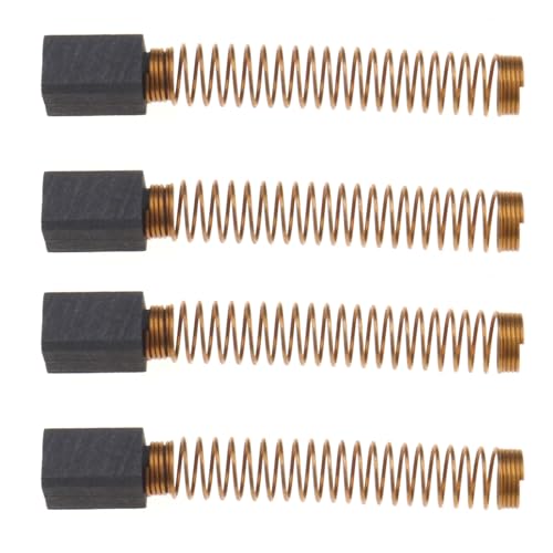 Be In Your Mind 4 Stück Kohlebürsten Ersatz kompatibel mit Black & Decker KR70 Motor Kohlebürsten Elektrowerkzeuge Zubehör 6,3 x 6,3 x 11 mm von Be In Your Mind