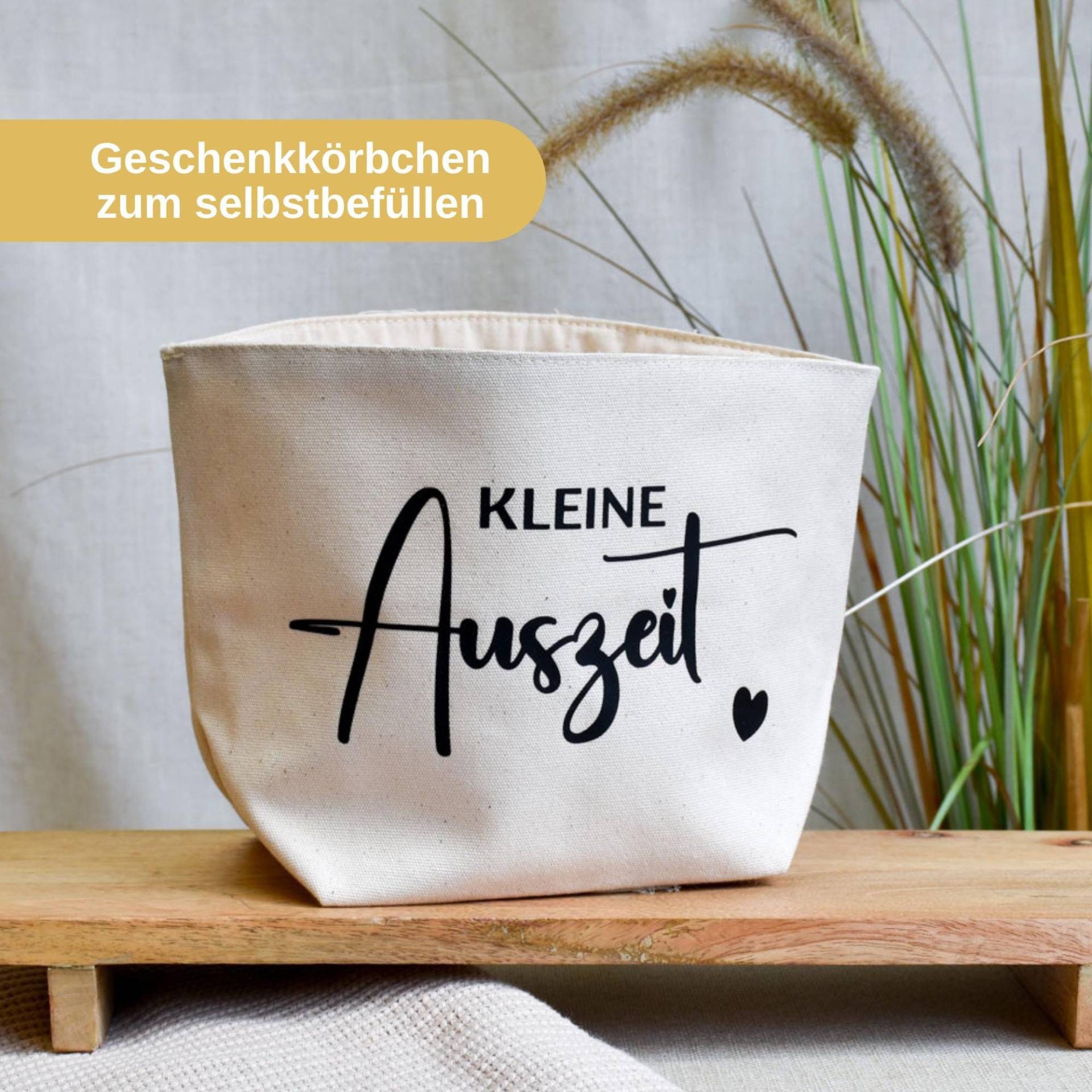 Geschenkkörbchen "Kleine Auszeit" | Geschenkkorb Zum Selbstbefüllen Geburtstagsgeschenk Freundin Schwester Oder Mama Wellnessbox Geschenkkörbchen "Kleine Auszeit" | Geschenkkorb Zum Selbstbefüllen Geburtstagsgeschenk Freundin Schwester Oder Mama Wellnessbox von BeBonnieShop