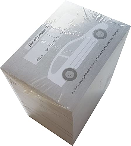 10 Terminblöcke mini mit je 100 Blatt, 1000 Terminzettel tzm6 Auto Werkstatt KFZ 10 Terminblöcke mini mit je 100 Blatt, 1000 Terminzettel tzm6 Auto Werkstatt KFZ von BeWeSt
