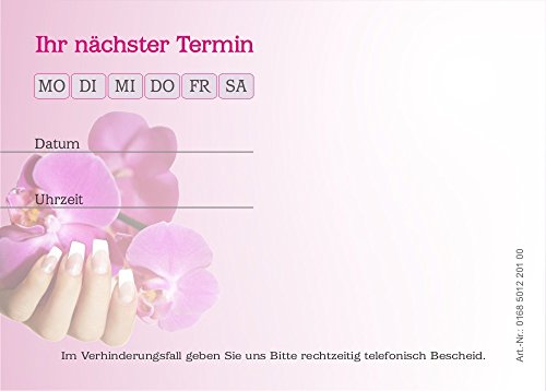 10 Terminblöcke mit je 50 Terminzettel, Terminblock Querformat Nails tb201 10 Terminblöcke mit je 50 Terminzettel, Terminblock Querformat Nails tb201 von BeWeSt