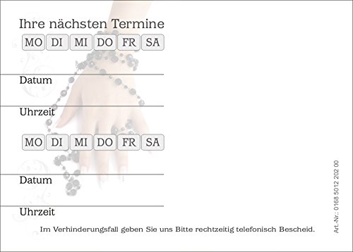 10 Terminblöcke mit je 50 Terminzettel, Terminblock Querformat Nails tb202 10 Terminblöcke mit je 50 Terminzettel, Terminblock Querformat Nails tb202 von BeWeSt