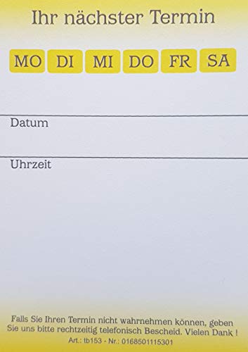 50 Terminblöcke mit je 50 Terminzettel, Terminblock tb153 Ärzte 50 Terminblöcke mit je 50 Terminzettel, Terminblock tb153 Ärzte von BeWeSt