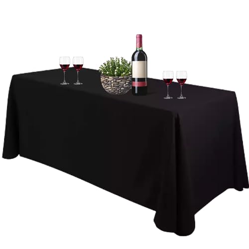 Bea's Party Tischdecke rechteckig Schwarz, Große Schwarze Tischdecke, tischdecke abwaschbar, Schwarze tischdecke groß, tischdecke Schwarze Stoff, tischtuch abwaschbar (Schwarz, 229cm x 335cm) Bea's Party Tischdecke rechteckig Schwarz, Große Schwarze Tischdecke, tischdecke abwaschbar, Schwarze tischdecke groß, tischdecke Schwarze Stoff, tischtuch abwaschbar (Schwarz, 229cm x 335cm) von Bea's Party