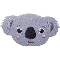 Bügelapplikation "Koala" von Grau