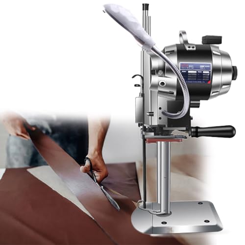 Beachtiful 1100 W Vertikale Elektrische Lederschneidemaschine, Stoffschneidemaschine mit Geradem Messer, mit Automatischer Schärfklinge und LED-Licht, für Stoffbekleidung, Lederpapier,34cm Beachtiful 1100 W Vertikale Elektrische Lederschneidemaschine, Stoffschneidemaschine mit Geradem Messer, mit Automatischer Schärfklinge und LED-Licht, für Stoffbekleidung, Lederpapier,34cm von Beachtiful