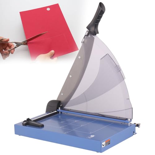 Papierschneider, Papierschneider mit 40 Blatt Kapazität, Papierschneidebrett mit Sicherheitsschutz, Papierschneider zum Basteln und Schneiden von Hauptbuchpapier, Zeitschriften, Fotos von Beachtiful