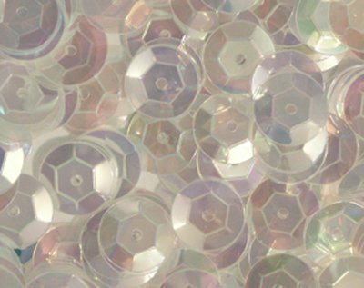 8mm CUP SEQUINS Crystal Iris. Loose sequins for embroidery, applique, arts, crafts and embellishment. by BeadExplosion 8mm CUP SEQUINS Crystal Iris. Loose sequins for embroidery, applique, arts, crafts and embellishment. by BeadExplosion von BeadExplosion