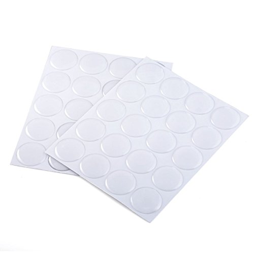 Beadaholique 100 Stück Epoxid-Aufkleber für Kronkorkenanhänger, 2,5 cm, transparent Beadaholique 100 Stück Epoxid-Aufkleber für Kronkorkenanhänger, 2,5 cm, transparent von Beadaholique