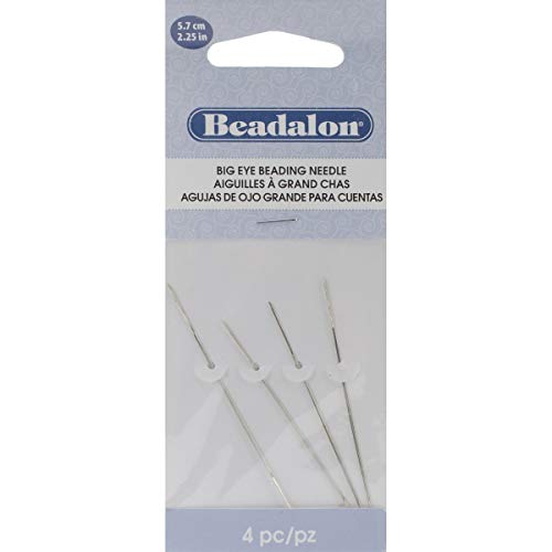 2.25" Big Eye Beading Needles 4/Pkg JNEED-2.25 2.25" Big Eye Beading Needles 4/Pkg JNEED-2.25 von Beadalon
