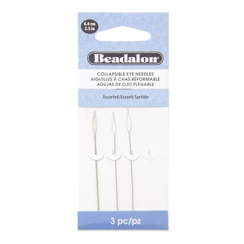 Artistic Wire Beadalon Faltbare Öhrennadeln, Sortiert, 6,3 cm, 3 Stück von Artistic Wire