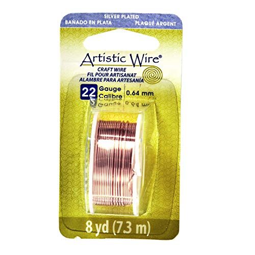 Beadalon Artistic Wire 22 Gauge 8yd-Rose Gold, Anderen, Mehrfarbig von Beadalon