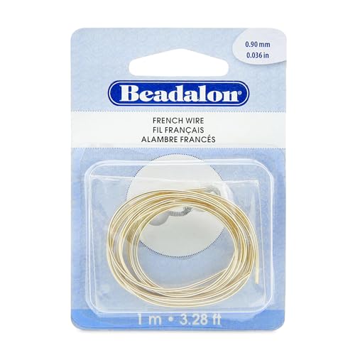 Beadalon Französischer Draht, Goldfarben. Beadalon Französischer Draht, Goldfarben. von Beadalon