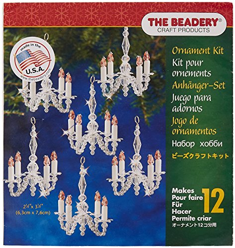 Beadery Kunststoff Holiday Perlen Ornament Kit Weihnachten Kronleuchter Macht 12 von The Beadery