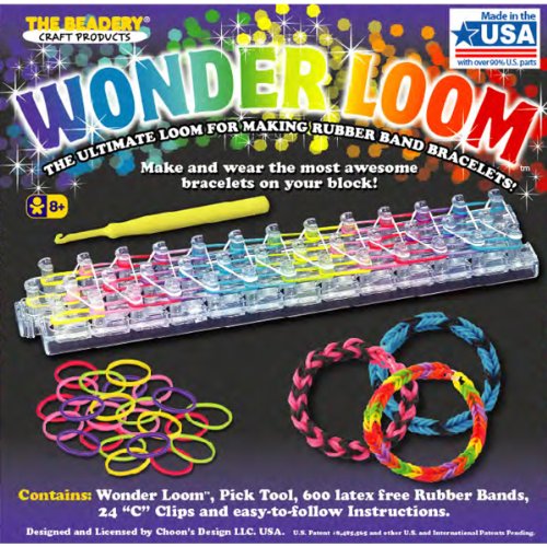 Beadery Wonder Loom Armbandherstellungs-Set, Gummi, mehrfarbig, jeweils Beadery Wonder Loom Armbandherstellungs-Set, Gummi, mehrfarbig, jeweils von The Beadery