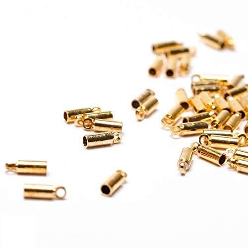 Beads Unlimited Endkappe aus Metall, goldfarben, 6 x 2,5 mm Beads Unlimited Endkappe aus Metall, goldfarben, 6 x 2,5 mm von Beads Unlimited
