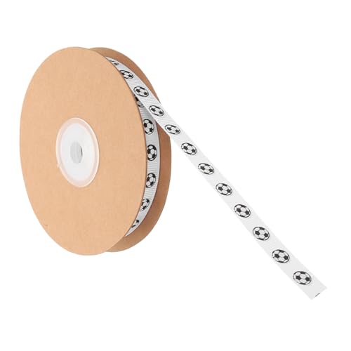 1 Rolle Fußball Ripsband für Dekoration Diy Projekte Yards Vielseitiges Bastelband für Sportmottopartys Haarschleifen Anwendungen 1 Rolle Fußball Ripsband für Dekoration Diy Projekte Yards Vielseitiges Bastelband für Sportmottopartys Haarschleifen Anwendungen von Beatifufu