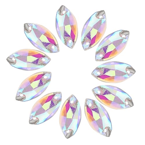 48 Stück Glitzernde Strasssteine zum Aufnähen für Diy Projekte und Abendkleid Dekorationen Ab von Beatifufu