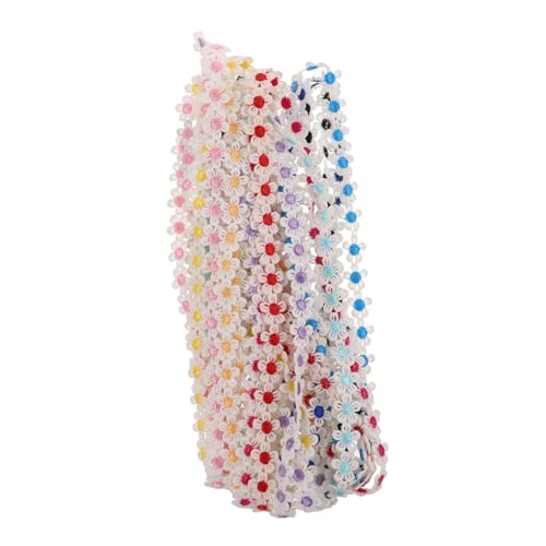 Beatifufu 1 Rolle Blumenbesatzband: Netz-blumenband Zum Basteln, Bestickter Spitzenbesatz Zur Kleidungsdekoration, Kreative Diy-projekte Beatifufu 1 Rolle Blumenbesatzband: Netz-blumenband Zum Basteln, Bestickter Spitzenbesatz Zur Kleidungsdekoration, Kreative Diy-projekte von Beatifufu
