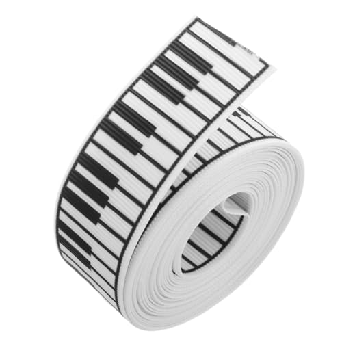 Beatifufu 1 Rolle Musiknoten Druckband Schwarz Weiße Klavier Ripsbänder für Geschenkverpackungen Basteln und Partydekorationen für Musik Themenfeiern Hochzeiten und Weihnachten Beatifufu 1 Rolle Musiknoten Druckband Schwarz Weiße Klavier Ripsbänder für Geschenkverpackungen Basteln und Partydekorationen für Musik Themenfeiern Hochzeiten und Weihnachten von Beatifufu
