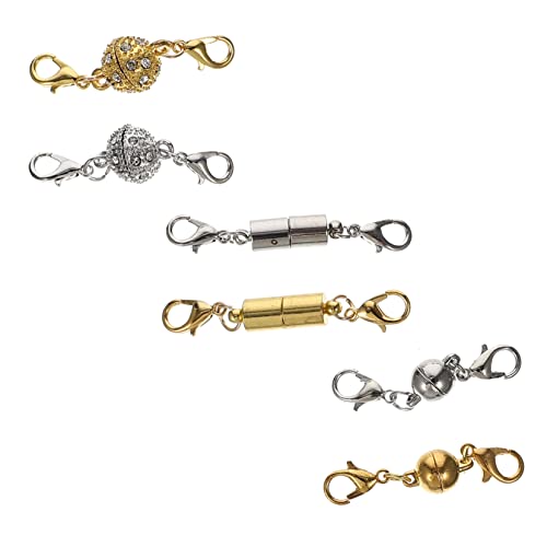 Beatifufu 1 Satz Magnetverschlüsse Für Schmuck Kupfer Magnetverschluss Schmuckverbinder Langlebig Rostfrei Einfach Zu Montieren Für Halsketten Armbänder Diy Schmuckherstellung 6 Paare Beatifufu 1 Satz Magnetverschlüsse Für Schmuck Kupfer Magnetverschluss Schmuckverbinder Langlebig Rostfrei Einfach Zu Montieren Für Halsketten Armbänder Diy Schmuckherstellung 6 Paare von Beatifufu