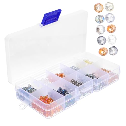 Beatifufu 1 Schachtel Glasperlen für DIY Schmuckherstellung Kristallgelb Kleine Bohrung Glatte Oberfläche Langlebig für Armbänder Halsketten und Bastelprojekte Beatifufu 1 Schachtel Glasperlen für DIY Schmuckherstellung Kristallgelb Kleine Bohrung Glatte Oberfläche Langlebig für Armbänder Halsketten und Bastelprojekte von Beatifufu