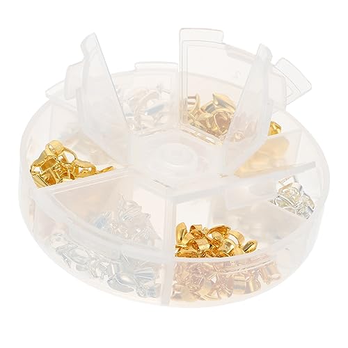 Beatifufu 1 Schachtel Kupfer Anhänger Verschlüsse Gold Silber ca DIY Schmuckverbinder für Halsketten Armbänder Schraubverschluss Schmuckverbindungsstücke für Basteln und Handarbeit Beatifufu 1 Schachtel Kupfer Anhänger Verschlüsse Gold Silber ca DIY Schmuckverbinder für Halsketten Armbänder Schraubverschluss Schmuckverbindungsstücke für Basteln und Handarbeit von Beatifufu