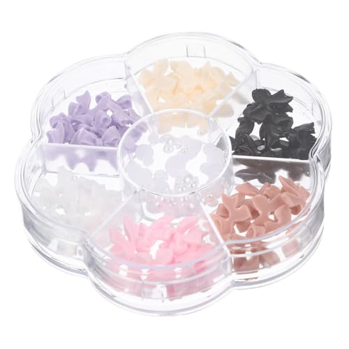 Beatifufu 1 Schachtel Nail Art Charms mit Perlen und Schleifen Nageldekorationen für DIY Maniküre Bunte Nagel Schmuckverzierung Selbstklebende Nail Jewelry Decor für Stilvolle Nägel Beatifufu 1 Schachtel Nail Art Charms mit Perlen und Schleifen Nageldekorationen für DIY Maniküre Bunte Nagel Schmuckverzierung Selbstklebende Nail Jewelry Decor für Stilvolle Nägel von Beatifufu