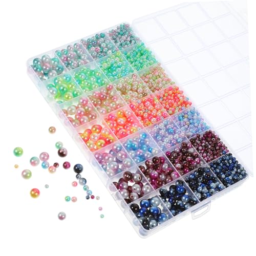 Beatifufu 1 Schachtel Teiliges Perlen in Farben Spacer Beads für Schmuckherstellung Glatte Langlebige DIY Perlen für Armbänder und Halsketten für Erwachsene und Bastelprojekte Beatifufu 1 Schachtel Teiliges Perlen in Farben Spacer Beads für Schmuckherstellung Glatte Langlebige DIY Perlen für Armbänder und Halsketten für Erwachsene und Bastelprojekte von Beatifufu