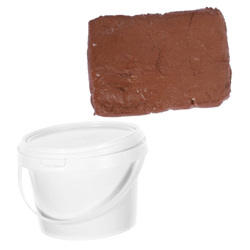 Beatifufu 1 Set Lufttrocknende Modelliermasse Mit Versiegelten Eimern Für Kunstprojekte, Diy-modellierarbeiten, Basteln, Heimunterricht, Kunsthandwerk (500 G/eimer) von Beatifufu