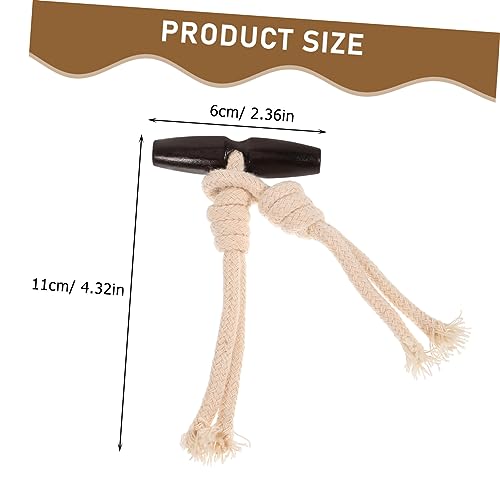 Beatifufu 10 Paare Baumwollseil Holzknöpfe Dekorative Knebelverschlüsse Langlebige Mantelknöpfe Ersatzknöpfe für Jacken Vielseitige Nähknöpfe für Strickjacke und Outdoor Mäntel von Beatifufu