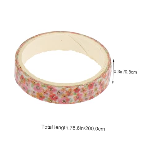 Beatifufu 10 Rollen Washi Tapes Lang Selbstklebende Dekorative Papierklebebänder für Scrapbooking Geschenkverpackung Vielseitige DIY Klebebänder mit Verschiedenen Mustern Leicht Abreißbar von Beatifufu