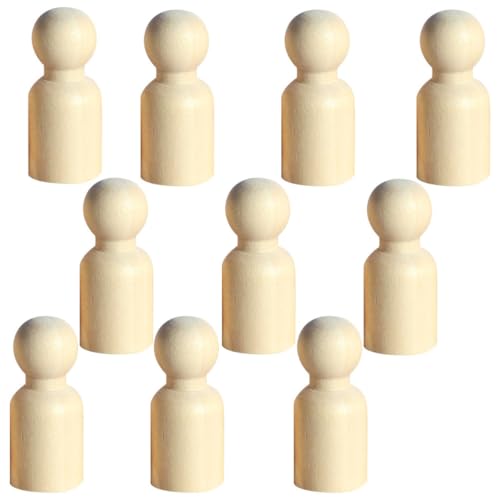 Beatifufu 10 Stück DIY Holzpuppen zum Bemalen Blanke Mini Holzfiguren für Kindergeburtstag Bastelset Handgefertigte Bemalbare Holz peg Dolls als und Dekoration Beatifufu 10 Stück DIY Holzpuppen zum Bemalen Blanke Mini Holzfiguren für Kindergeburtstag Bastelset Handgefertigte Bemalbare Holz peg Dolls als und Dekoration von Beatifufu