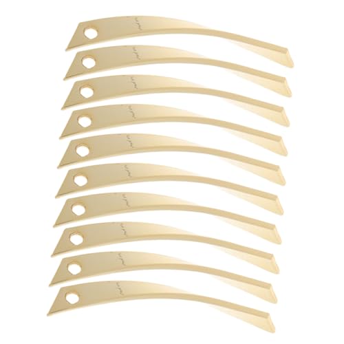 Beatifufu 10 Stück Goldene Ohrringe Bastelzubehör Diy Schmuck Herstellung Zubehör Gold für Anfänger und Kreative von Beatifufu