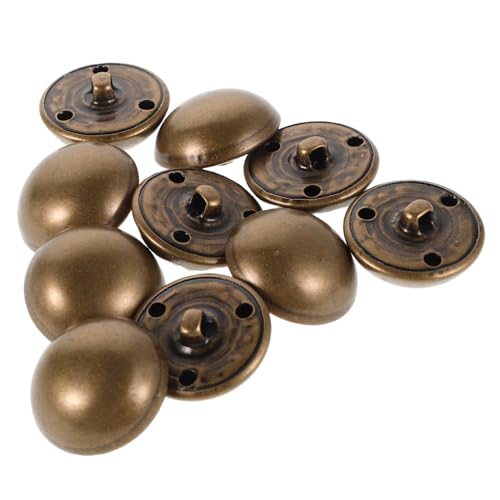 Beatifufu 10 Stück Retro Metall Knöpfe für Anzüge und Mäntel Pilzförmige Runde Knöpfe Messing für Kleidung Vielseitige Nähknöpfe für Designs und Kreative Bastelprojekte Beatifufu 10 Stück Retro Metall Knöpfe für Anzüge und Mäntel Pilzförmige Runde Knöpfe Messing für Kleidung Vielseitige Nähknöpfe für Designs und Kreative Bastelprojekte von Beatifufu