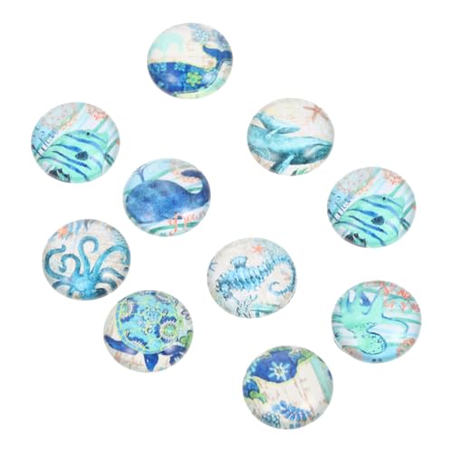 Beatifufu 10 Stück Runde Glas Edelstein Patches Glatte Oberfläche Bruchsicher DIY Schmucksteine für Ringe Ohrringe und Bastelarbeiten Sichere und Langlebige Schmuckdekoration Beatifufu 10 Stück Runde Glas Edelstein Patches Glatte Oberfläche Bruchsicher DIY Schmucksteine für Ringe Ohrringe und Bastelarbeiten Sichere und Langlebige Schmuckdekoration von Beatifufu
