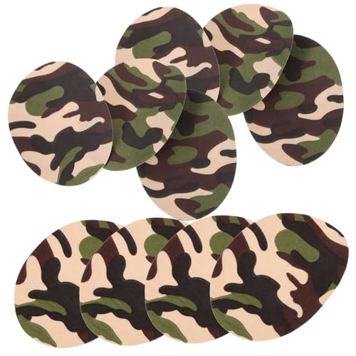 Beatifufu 10 Stück Teiliges Camouflage Aufnäher zum Aufbügeln und Nähen Flexible Reparatur Patches für Jacken Hosen Knie Vielseitige Kleidung Flicken mit Weichem und Selbstklebender Beatifufu 10 Stück Teiliges Camouflage Aufnäher zum Aufbügeln und Nähen Flexible Reparatur Patches für Jacken Hosen Knie Vielseitige Kleidung Flicken mit Weichem und Selbstklebender von Beatifufu