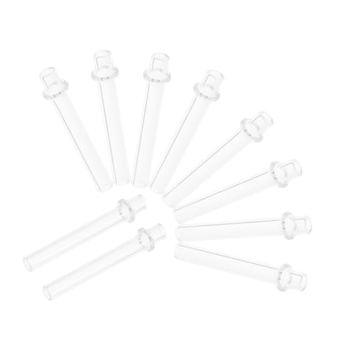 Beatifufu 10 Stück Teiliges Docht Halter Transparent für Öl und Kerosinlampen Ersatz Docht Tuben Zubehör für Innen und Außenbeleuchtung Camping Romantische Dekoration Beatifufu 10 Stück Teiliges Docht Halter Transparent für Öl und Kerosinlampen Ersatz Docht Tuben Zubehör für Innen und Außenbeleuchtung Camping Romantische Dekoration von Beatifufu