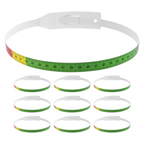 Beatifufu 10 Stück Teiliges Kopfumfang und Armumfang Messband Präzise Messungen für Neugeborene Fitnessprogramme und Gesundheitschecks Ergonomisches Design für Komfort und Beatifufu 10 Stück Teiliges Kopfumfang und Armumfang Messband Präzise Messungen für Neugeborene Fitnessprogramme und Gesundheitschecks Ergonomisches Design für Komfort und von Beatifufu