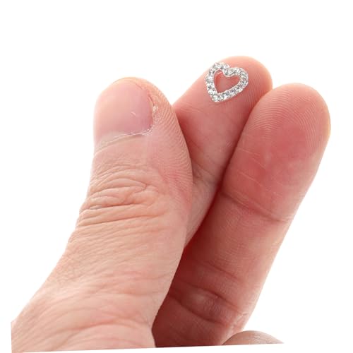 Beatifufu 10 Stück Teiliges Nagel Charms Herzform aus Stabilem Zinklegierung mit Filigranem Hohlraumdesign Trendige Nageldekoration für Kreative Nailart für Maniküre und Nailart Zubehör Beatifufu 10 Stück Teiliges Nagel Charms Herzform aus Stabilem Zinklegierung mit Filigranem Hohlraumdesign Trendige Nageldekoration für Kreative Nailart für Maniküre und Nailart Zubehör von Beatifufu