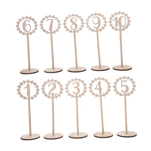 Beatifufu 10 Stück Teiliges Natürliche Holz Tischnummern Hochzeit mit Einzigartigem Hohldesign Leichte Langlebige Tischdekoration für Hochzeitsfeier Präzise Geschnittene für Partys und Beatifufu 10 Stück Teiliges Natürliche Holz Tischnummern Hochzeit mit Einzigartigem Hohldesign Leichte Langlebige Tischdekoration für Hochzeitsfeier Präzise Geschnittene für Partys und von Beatifufu