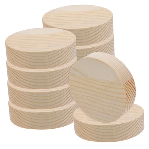 Beatifufu 10 Stück Teiliges Runde Holzscheiben Øcm Naturbelassene DIY Holzplättchen aus Kiefernholz Glatt Geschliffen für Handmalerei Bastelprojekte Foto Requisiten Weihnachts und Beatifufu 10 Stück Teiliges Runde Holzscheiben Øcm Naturbelassene DIY Holzplättchen aus Kiefernholz Glatt Geschliffen für Handmalerei Bastelprojekte Foto Requisiten Weihnachts und von Beatifufu