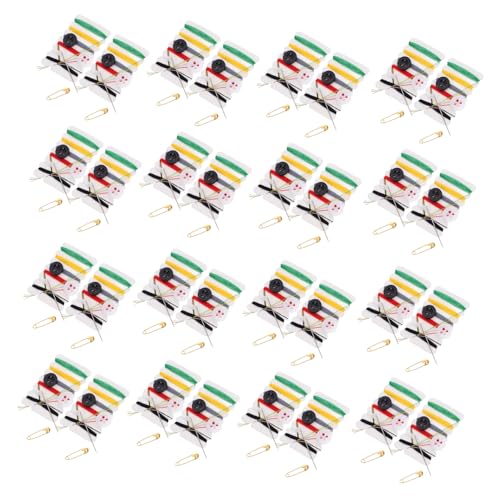 Beatifufu 100 Packungen Teiliges Einweg Nähset mit Nadeln Fäden Knöpfen und Stecknadeln Multifunktional Tragbar für Hotel Reise Heimgebrauch und Stickarbeiten für Anfänger und Profis Beatifufu 100 Packungen Teiliges Einweg Nähset mit Nadeln Fäden Knöpfen und Stecknadeln Multifunktional Tragbar für Hotel Reise Heimgebrauch und Stickarbeiten für Anfänger und Profis von Beatifufu