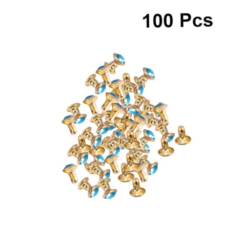 Beatifufu 100 Stück Farbige Strasssteine Schmucksteine mit Goldrand Hellblau Exzellenter Schnitt Metall Kleidung Zubehör für DIY Schmuck und Textildekoration Beatifufu 100 Stück Farbige Strasssteine Schmucksteine mit Goldrand Hellblau Exzellenter Schnitt Metall Kleidung Zubehör für DIY Schmuck und Textildekoration von Beatifufu