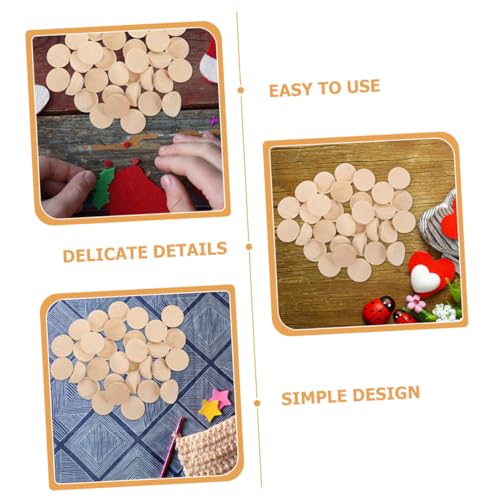 Beatifufu 100 Stück Halbrunde Holzperlen Naturholz Halbkugeln zum Basteln DIY Handwerk Dekokugeln Glatt Langlebig und Hautfreundlich für Kreative Wohnaccessoires Beatifufu 100 Stück Halbrunde Holzperlen Naturholz Halbkugeln zum Basteln DIY Handwerk Dekokugeln Glatt Langlebig und Hautfreundlich für Kreative Wohnaccessoires von Beatifufu