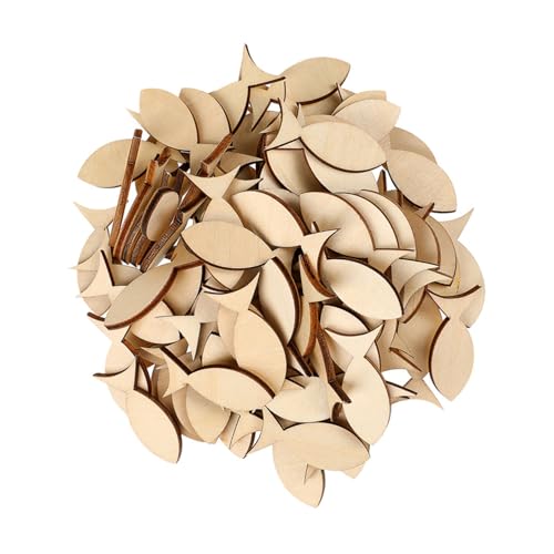 Beatifufu 100 Stück Holzfische Blanko Holzscheiben zum Basteln Robuste DIY Holzdekoration Glatte Oberfläche für Kommunion Taufe Tischdeko und Heimgestaltung Beatifufu 100 Stück Holzfische Blanko Holzscheiben zum Basteln Robuste DIY Holzdekoration Glatte Oberfläche für Kommunion Taufe Tischdeko und Heimgestaltung von Beatifufu