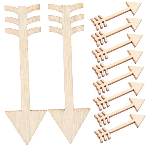 Beatifufu 100 Stück Holzscheiben Naturholz Anhänger Bastelset DIY Holzverzierungen Kreativ für Kinderhandwerk und Dekoration von Beatifufu