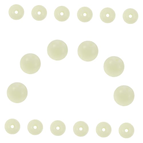 Beatifufu 100 Stück Leuchtende Glasperlen Farbige Schmuckperlen mit Loch für DIY Armbänder Halsketten Basteln Handgemachter Schmuck Zubehör Beatifufu 100 Stück Leuchtende Glasperlen Farbige Schmuckperlen mit Loch für DIY Armbänder Halsketten Basteln Handgemachter Schmuck Zubehör von Beatifufu