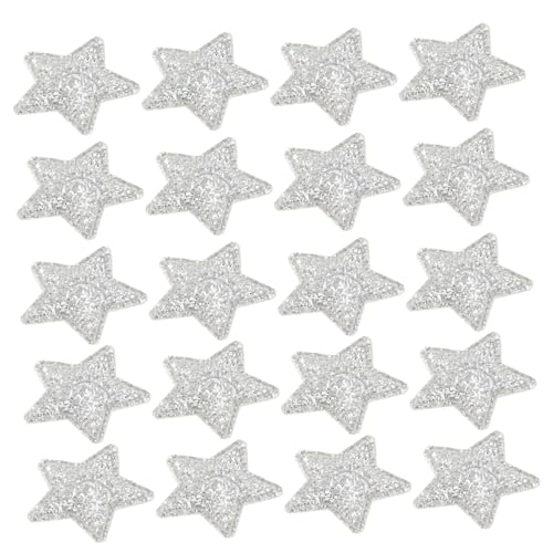 Beatifufu 100 Stück Silberfarbene Stern Patches Aufbügeln Applikationen DIY Weihnachtsdeko Kleidung Taschen Zubehör für Basteln und Geschenke Beatifufu 100 Stück Silberfarbene Stern Patches Aufbügeln Applikationen DIY Weihnachtsdeko Kleidung Taschen Zubehör für Basteln und Geschenke von Beatifufu