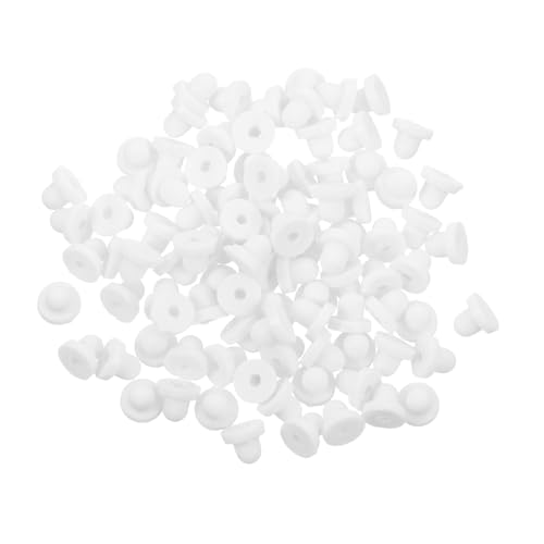 Beatifufu 100 Stück Silikon Ohrstopfen für Ohrstecker Weich und Sicher Ohrensicherheitsschutz für Diy Schmuckzubehör für Frauen Beatifufu 100 Stück Silikon Ohrstopfen für Ohrstecker Weich und Sicher Ohrensicherheitsschutz für Diy Schmuckzubehör für Frauen von Beatifufu